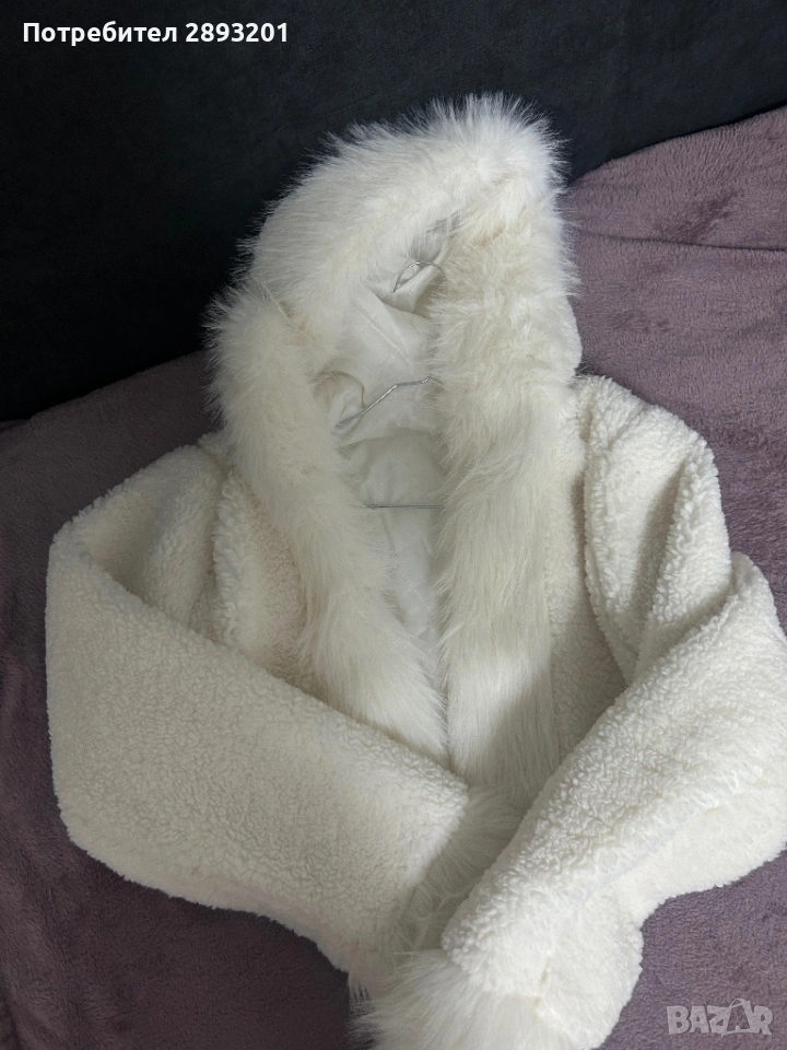 Бяло палто, снимка 1