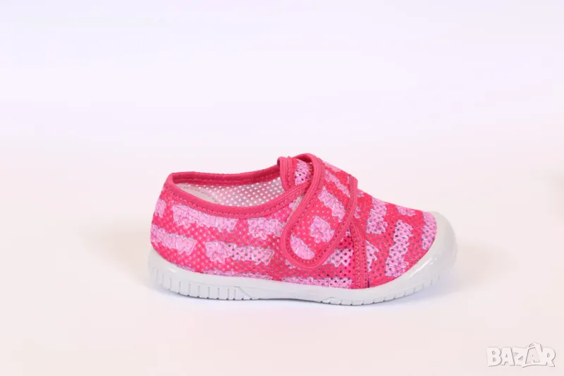 Детски пантофи Беко розово мрежа 19/32, снимка 1