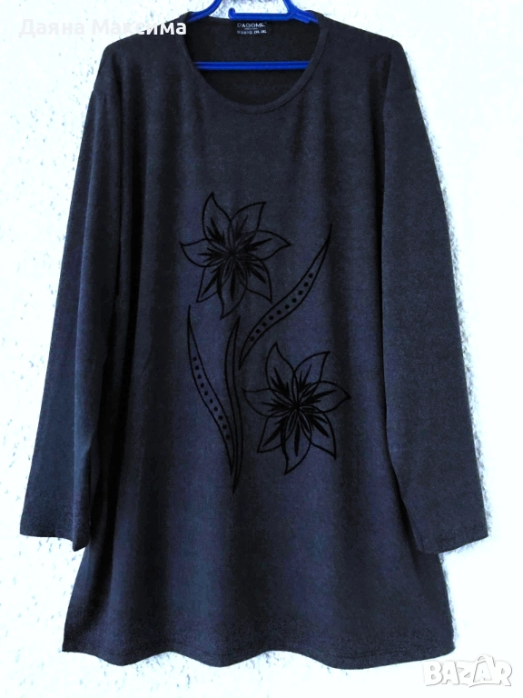 Блузон кашмир 2/3ХЛ 💜 ликвидация 13 лв, снимка 1