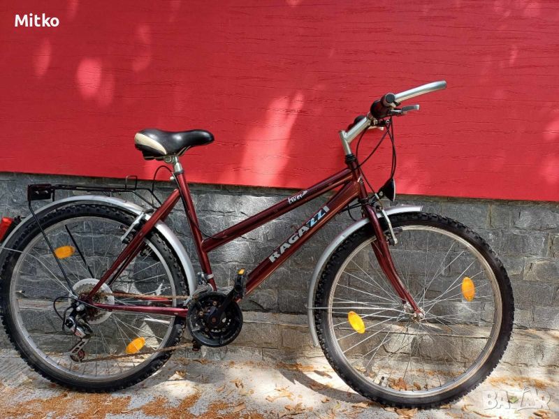 26цола алуминиев велосипед с 21скорости усилени капли като ново , снимка 1