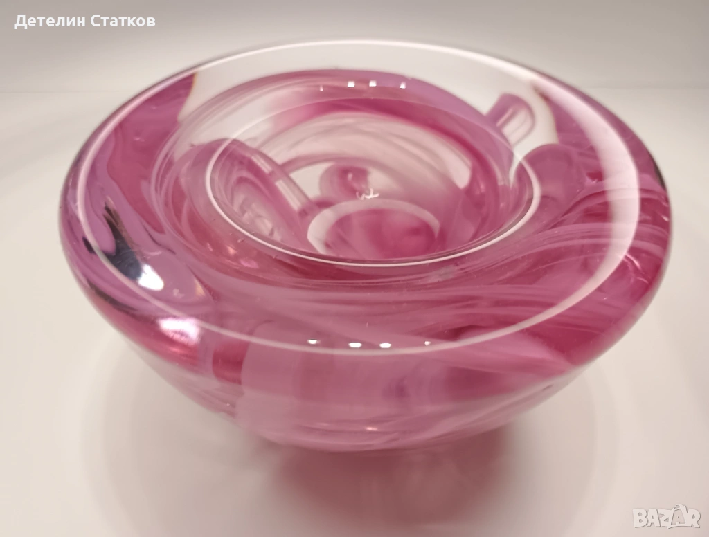 Винтидж свещник Kosta Boda, снимка 1