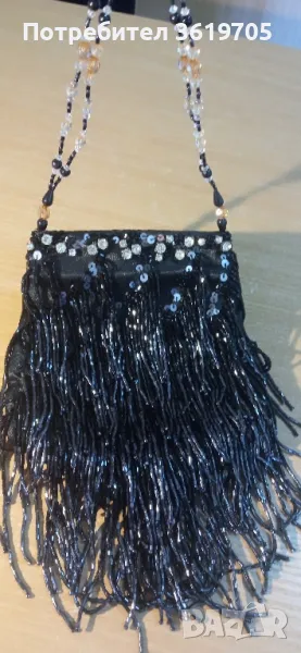 Малка дамска чанта от мъниста, снимка 1