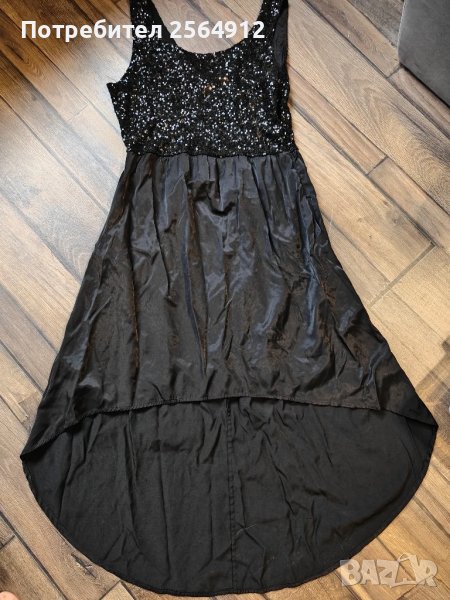 продавам черна рокля , снимка 1