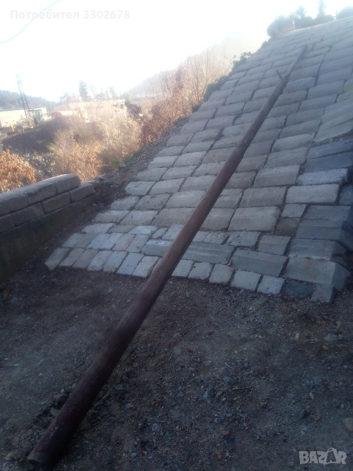 метален стълб, снимка 1