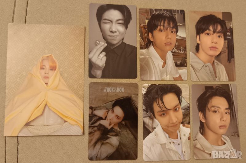 Photo cards BTS за размяна , снимка 1