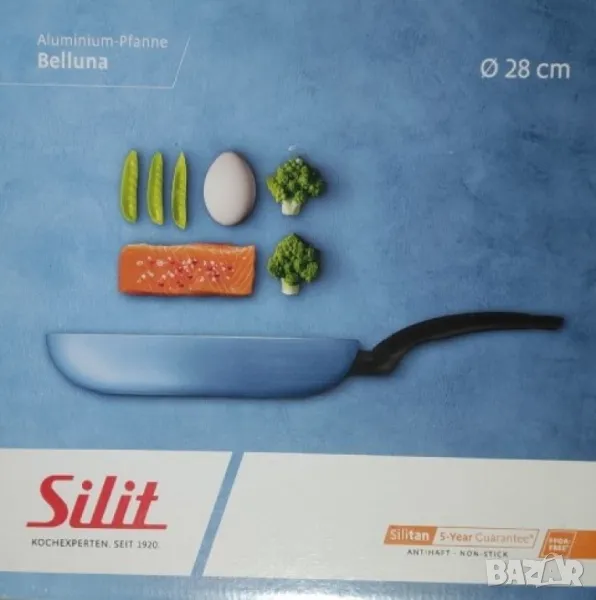 Тиган Silit (WMF) Professional 24/28см, силарган, индукция, Germany, снимка 1