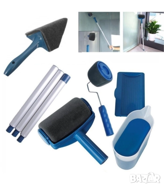 Комплект валяци за боядисване с резервоар, снимка 1