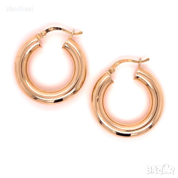 Златни обеци 4,42гр. 14кр. проба:585 модел:34485-2, снимка 1