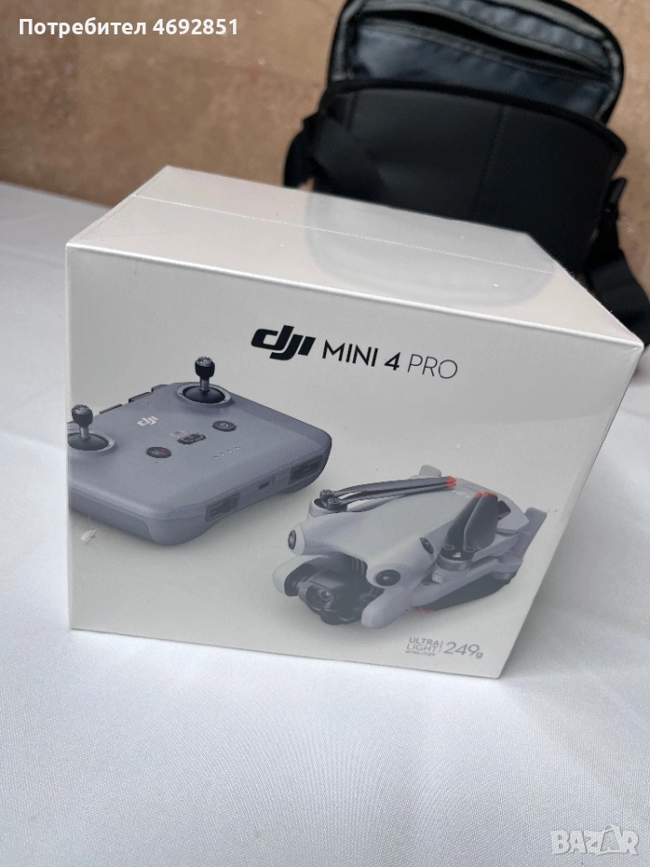 DJI Mini 4 Pro – нов, запечатан, в оригинална опаковка, снимка 1