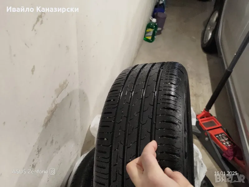 Продавам нови летни гуми 195/55R16 continental , снимка 1