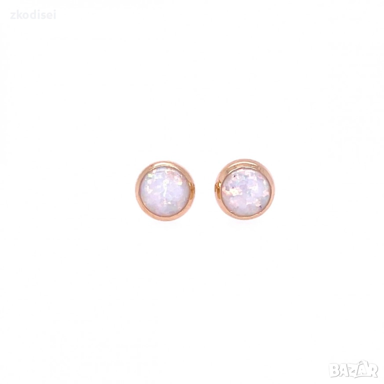 Златни обеци 0,73гр. 14кр. проба:585 модел:34584-1, снимка 1