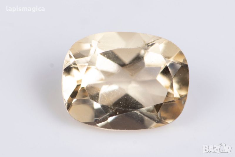 Цитрин 1.45ct 8x6mm cushion шлифовка #2, снимка 1