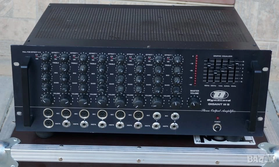 ДИНАКОРД! Пулт с усилвател 200 вата-DYNACORD GIGANT 3 S, снимка 1
