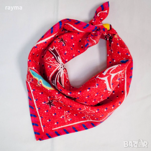 Ines De La Fressange/ La Parisienne копринен шал, снимка 1