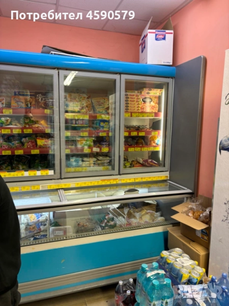 Хладилна витрина крайстенна  минусова, снимка 1