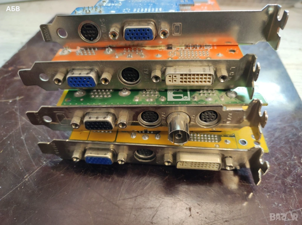 Продават се използвани работещи видеокарти - PCI и AGP и конвертор от USB интерфейс към HDMI 1080p  , снимка 1