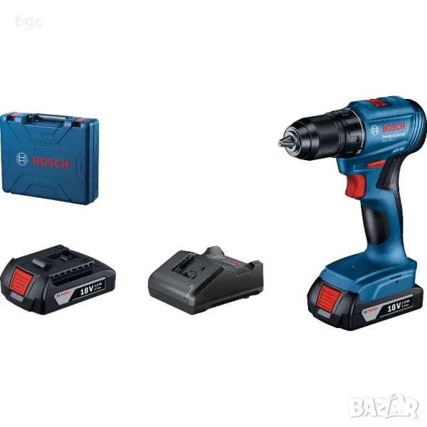 Акумулаторна Безчеткова бормашина Bosch Professional 21/50 Nm 18 , - 36 МЕСЕЦА ГАРАНЦИЯ, снимка 1