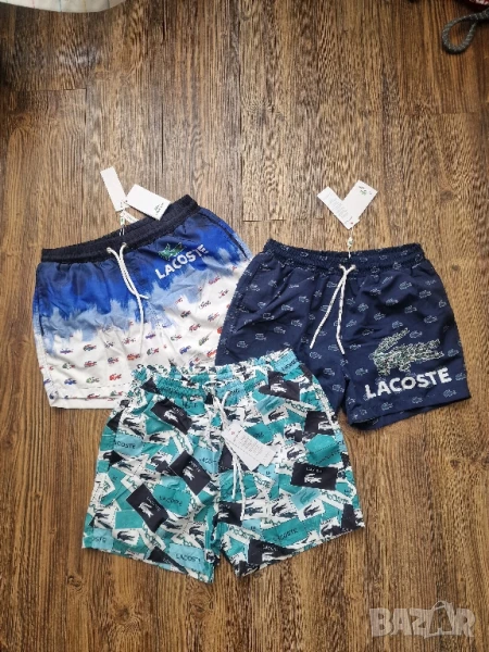 Мъжки къси плувни шорти LACOSTE 
Размери S-M-L-XL-XXL,3XL
, снимка 1