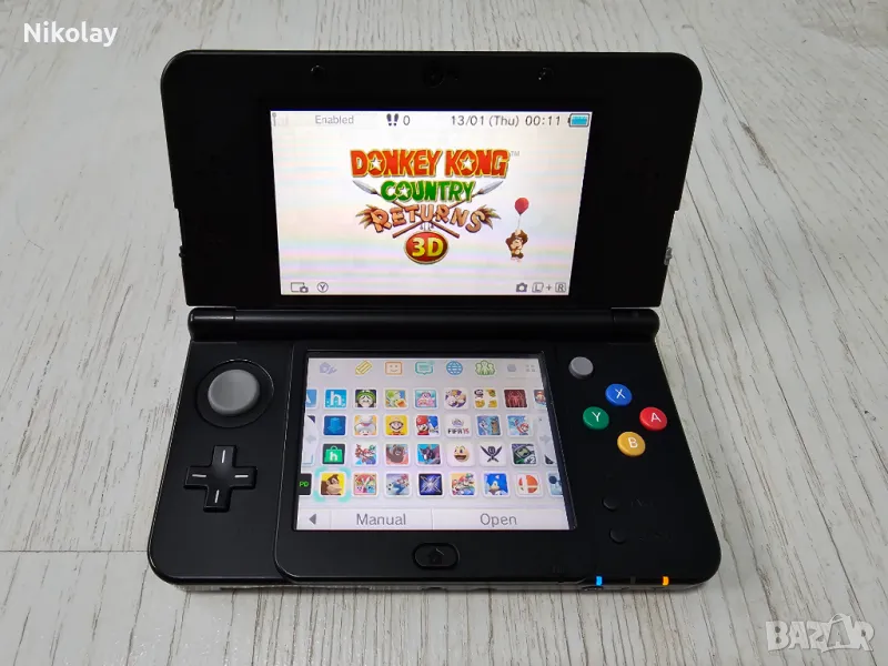 New Nintendo 3DS / 128GB / Хакнато - пълен комплект, снимка 1