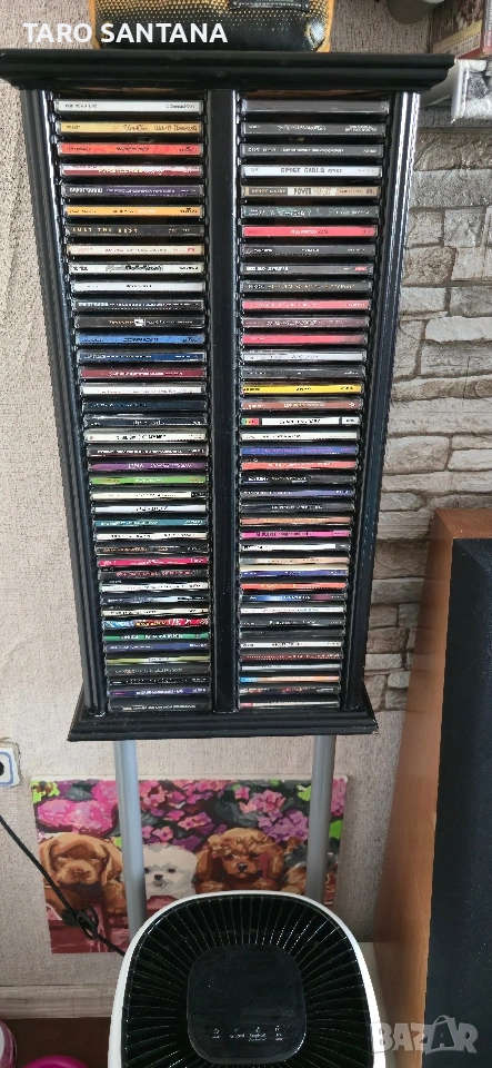 ШКАФ СА CD ДИСКОВЕ 84 БР., снимка 1