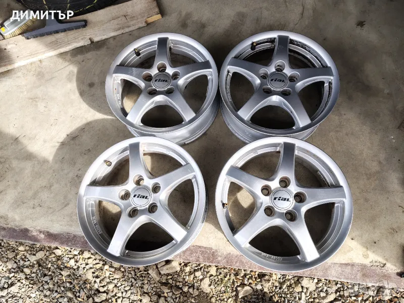 4бр.Алуминиеви джанти 14ки за SKODA,SEAT,VW 5x100 et35, снимка 1