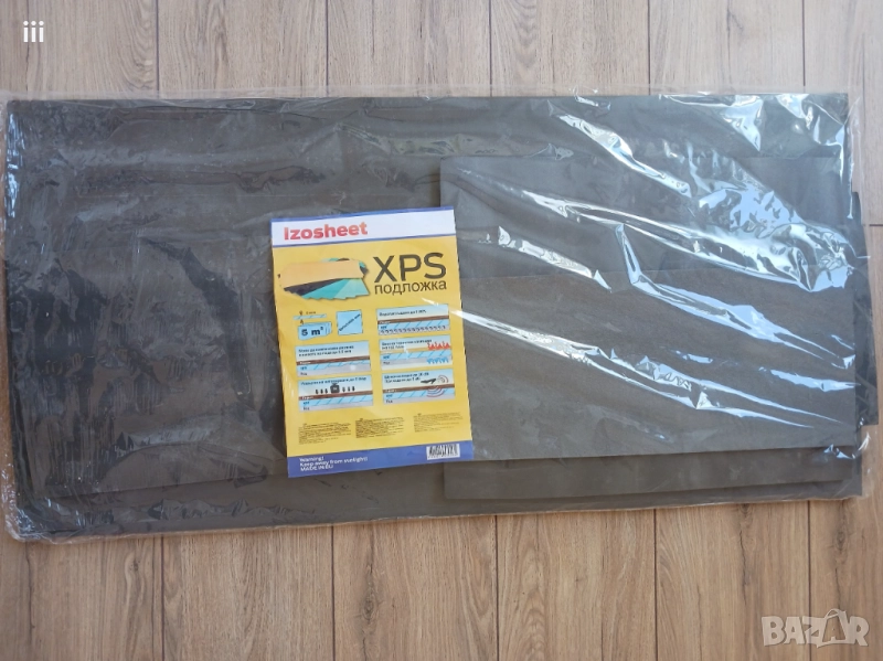3 платна XPS подложка 5мм 50х100, снимка 1