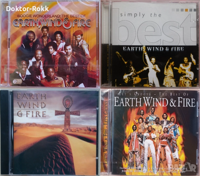 Earth, Wind & Fire – оригинални и неофициални дискове, снимка 1