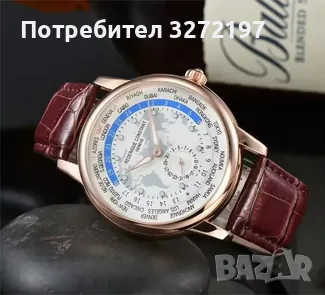 Frédérique Constant кварцов часовниk,водоустойчив,дата, снимка 1