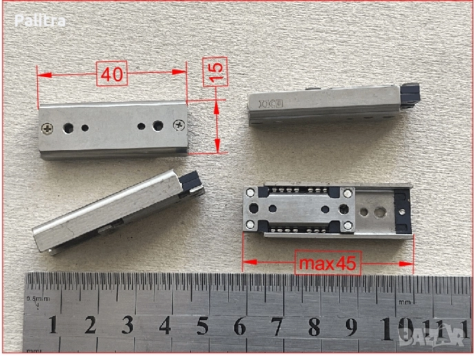 Миниатюрни Линейни лагери IKO, снимка 1