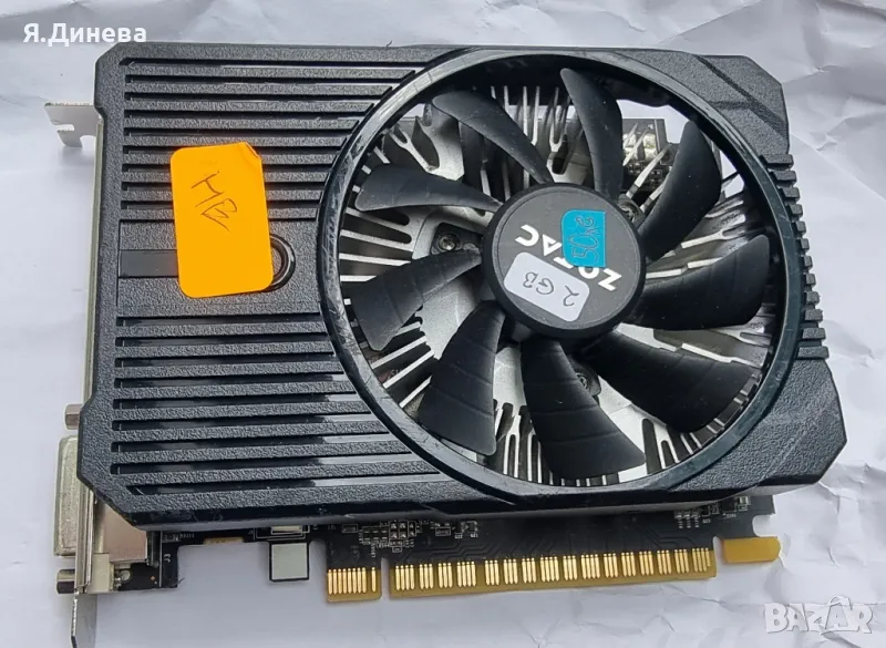 Видеокарта  Zotac Geforce GTX 1050 ti 2--4 GB за части, снимка 1