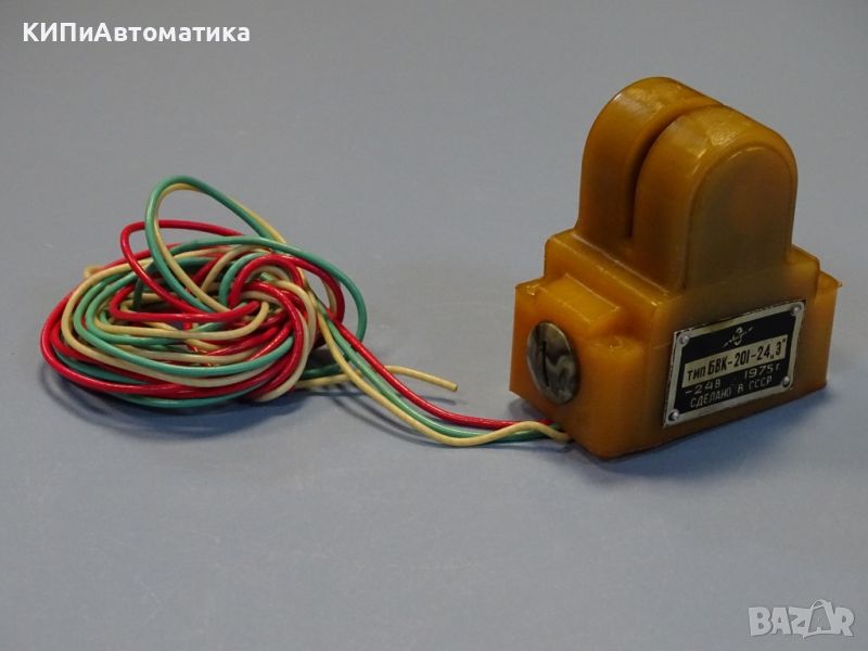 безконтактен датчик БВК-201-24”Э”proximity sensor 24VDC, снимка 1