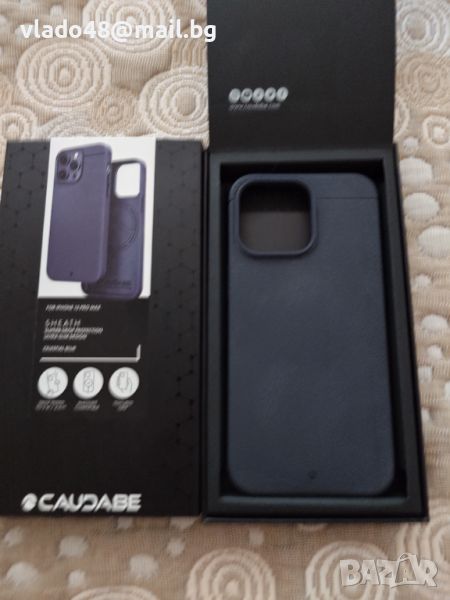 Висок клас кейс Caudabe за Iphone 15 pro max , снимка 1