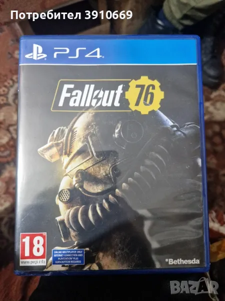 Продавам играта Fallout 76 за PS4 Нова, снимка 1