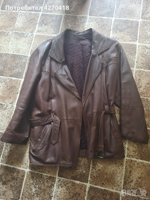 Дамско кожено яке, снимка 1