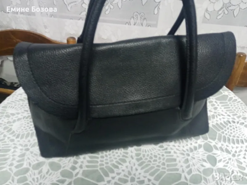 черна дамска чанта Zara, снимка 1