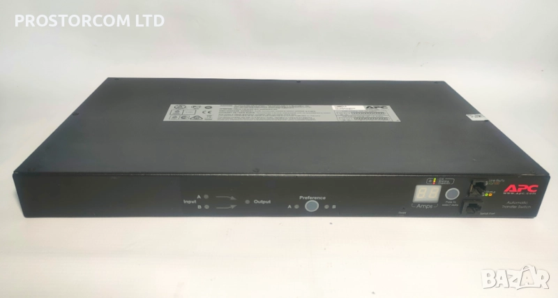 APC AP7721 ATS- 8A , гаранция, цената е с вкл.ДДС, снимка 1