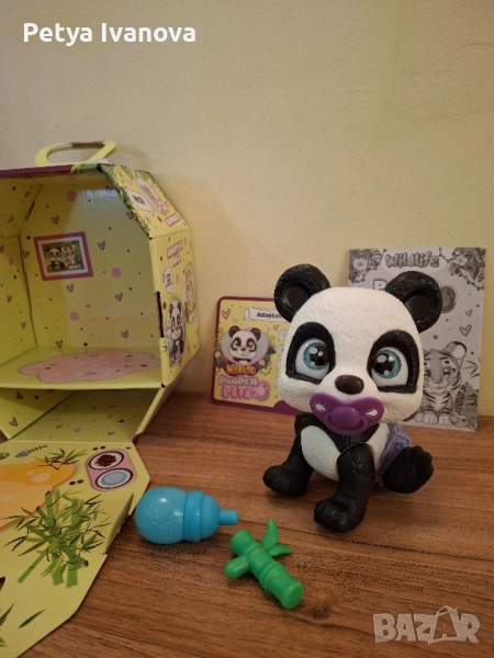 Нова раница и играчка с Панда, снимка 1