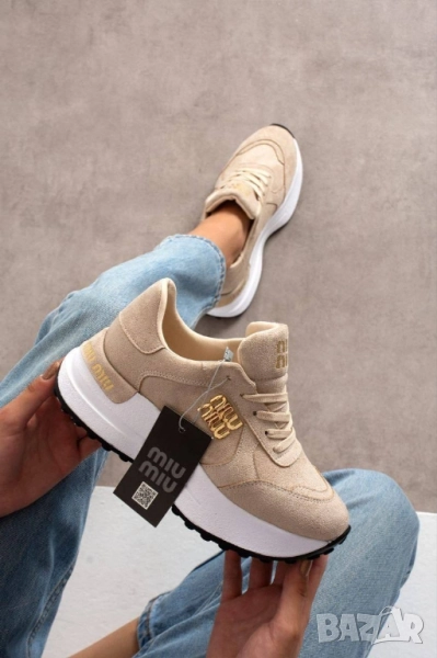 дамски маратонки miu miu , снимка 1