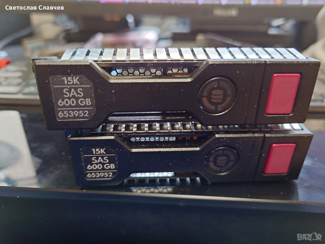 hp caddy държач за дискове 3.5 инча, снимка 1