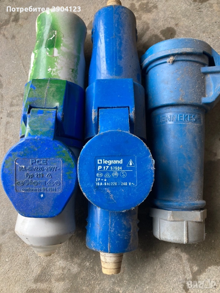 Индустриални щепсели, снимка 1