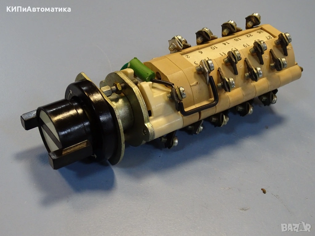 пакетен превключвател Spina Rzem Otwock STM-7e Rotary Switch 220V, снимка 1