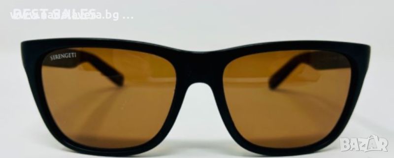 Слънчеви очила Serengeti Livio 8681 Sanded Black Brown Polarised, снимка 1