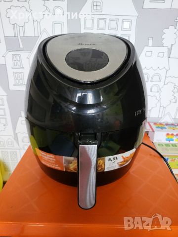 Голям фритюрник с горещ въздух Ariete 5.5L 1800W Air fryer XXL ЕЪР ФРАЙЪР, снимка 7 - Фритюрници - 45616121