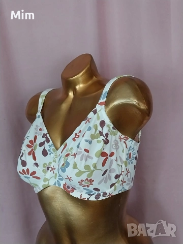 PRIMA DONNA 70 G Бял сутиен на цветя , снимка 6 - Бельо - 54249168