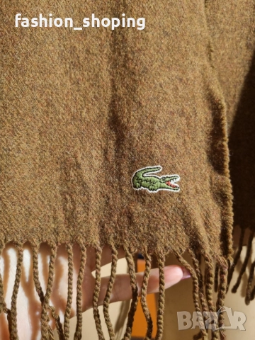 Мъжки шал Lacoste( вълна), снимка 4 - Шалове - 52321051