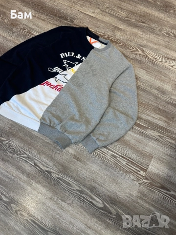 Оригинална мъжка блуза Paul & Shark Yachting размер М, снимка 3 - Блузи - 51670284