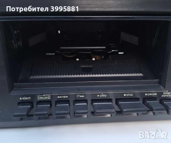 National Panasonic stereo cassette deck 612 , снимка 3 - Декове - 45213257