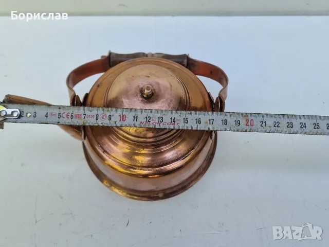 Меден чайник, снимка 3 - Антикварни и старинни предмети - 50086808