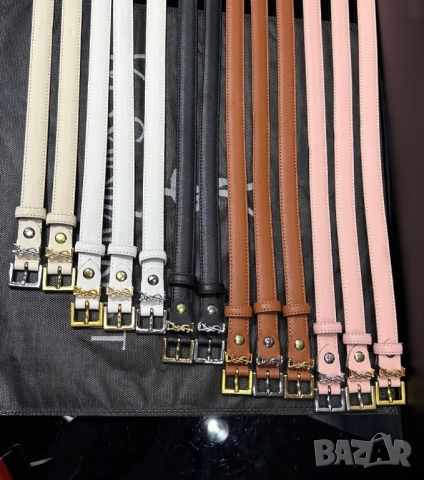 колани от естествена кожа в кутия ysl saint laurent , снимка 6 - Колани - 52023486