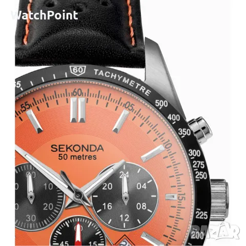 Мъжки аналогов часовник Sekonda Velocity Chronograph - S-30020.00, снимка 2 - Мъжки - 49136903